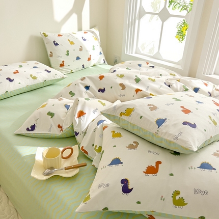 91家纺网 家纺一手货源 找家纺 （总）DoDo 兜兜  2024新款全棉可爱软萌系列四件套可定做定制