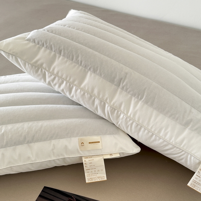 91家纺网 家纺一手货源 找家纺 （总）伟邦枕芯 2024新款美式宽边荞麦两用枕