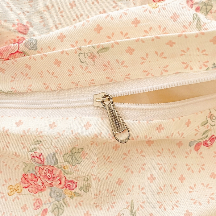 91家纺网 家纺一手货源 找家纺 珺柔家纺 2024新款40支13070全棉印花四件套 朝花夕拾