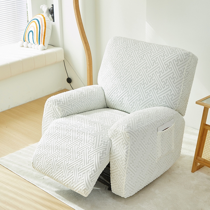 91家纺网 家纺一手货源 找家纺 （总）共鸣沙发套 2024新款拉绒提花系列芝华仕单人沙发套