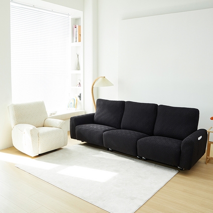 91家纺网 家纺一手货源 找家纺 （总） 共鸣沙发套 2024新款拉绒提花系列芝华仕三人沙发套