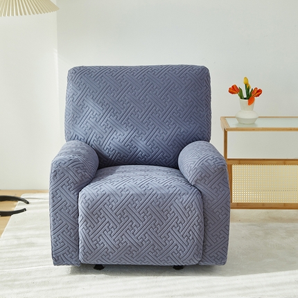 91家纺网 家纺一手货源 找家纺 （总）共鸣沙发套 2024新款拉绒提花系列芝华仕单人沙发套