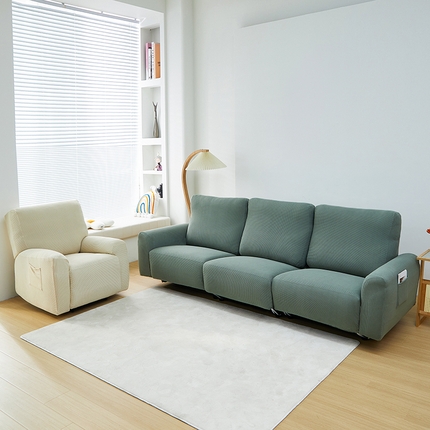 91家纺网 家纺一手货源 找家纺 （总） 共鸣沙发套 2024新款玉米绒系列芝华仕三人沙发套