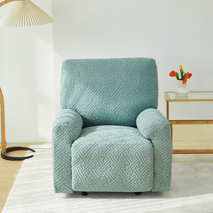 91家纺网 家纺一手货源 找家纺 （总）共鸣沙发套 2024新款拉绒提花系列芝华仕单人沙发套