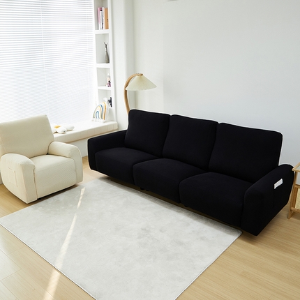 91家纺网 家纺一手货源 找家纺 （总） 共鸣沙发套 2024新款玉米绒系列芝华仕三人沙发套