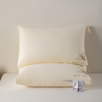 91家纺网 家纺一手货源 找家纺 （总）麦肯锡 2024新款A类母婴全棉大豆蛋白枕-产品图