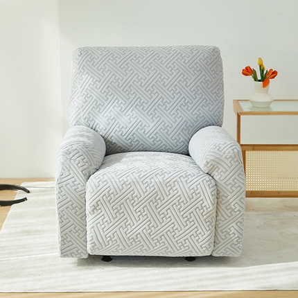 91家纺网 家纺一手货源 找家纺 （总）共鸣沙发套 2024新款拉绒提花系列芝华仕单人沙发套