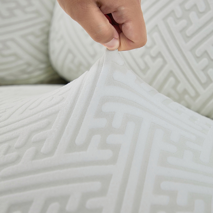 91家纺网 家纺一手货源 找家纺 （总） 共鸣沙发套 2024新款拉绒提花系列芝华仕三人沙发套