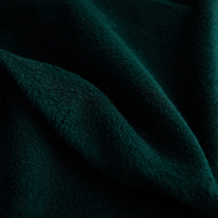 91家纺网 家纺一手货源 找家纺 丝绮鹿 2024新款毛绒纯色弧形椅子套 墨绿