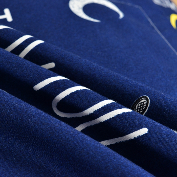 91家纺网 家纺一手货源 找家纺 北部居 2024新款加厚化纤单被套 星际穿越