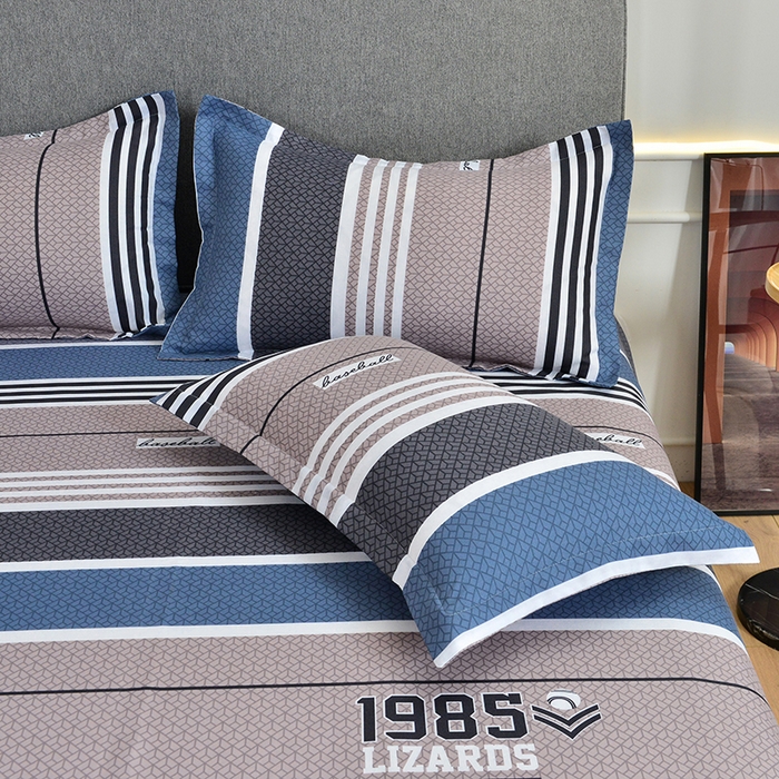 91家纺网 家纺一手货源 找家纺 北部居 2024新款加厚化纤四件套 摩卡庄园