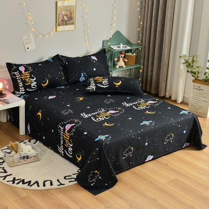 91家纺网 家纺一手货源 找家纺 （总）北部居 2025新款加厚印花单床单