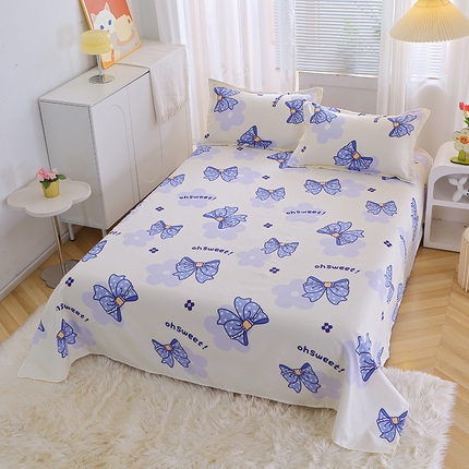 91家纺网 家纺一手货源 找家纺 （总）北部居 2025新款加厚印花单床单