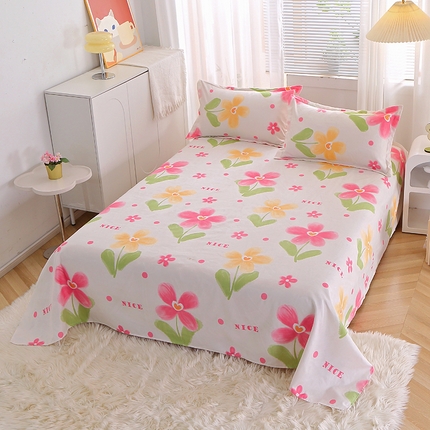 91家纺网 家纺一手货源 找家纺 （总）北部居 2025新款加厚印花单床单