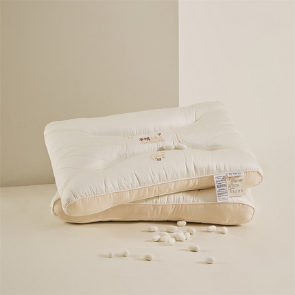 微枕芯 2024新款羊绒蚕丝枕系列 羊绒蚕丝定型枕低枕48*74cm/只