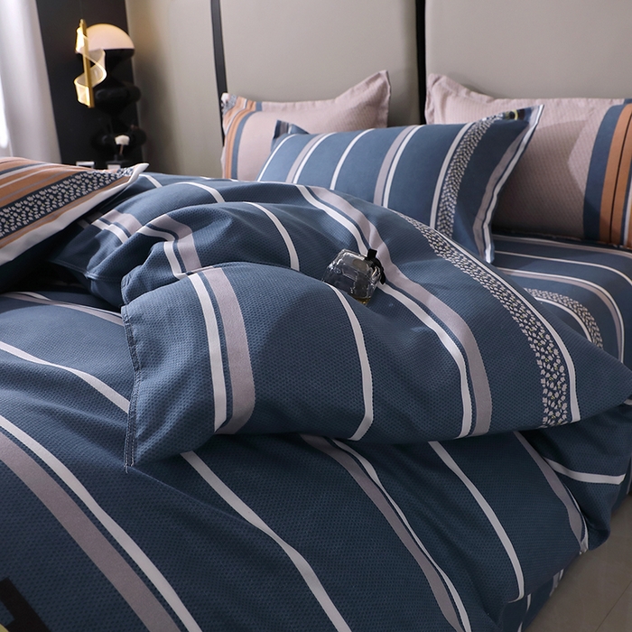 91家纺网 家纺一手货源 找家纺 北部居 2024新款加厚化纤四件套 航海家