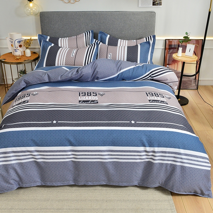 91家纺网 家纺一手货源 找家纺 北部居 2024新款加厚化纤单被套 摩卡庄园