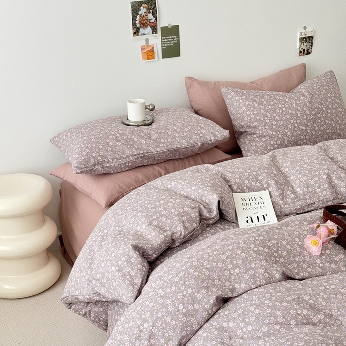 91家纺网 家纺一手货源 找家纺 （总）安莱生活 2024新款高奢全棉新疆棉双层纱四件套