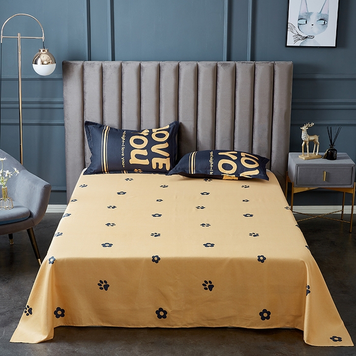 91家纺网 家纺一手货源 找家纺 北部居 2024新款加厚化纤四件套 乐享生活