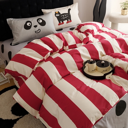 珺柔家纺 2024年款13070全棉数码印花四件套 酷儿