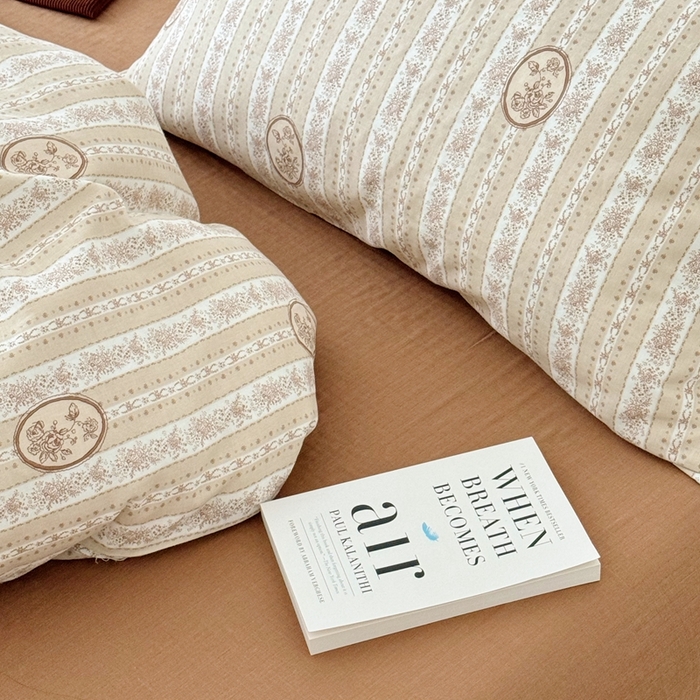 91家纺网 家纺一手货源 找家纺 安莱生活 2024新款高奢全棉新疆棉双层纱四件套 赫本小姐