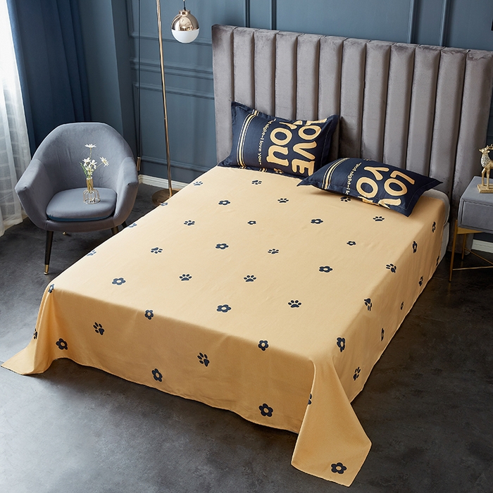 91家纺网 家纺一手货源 找家纺 北部居 2024新款加厚化纤四件套 乐享生活