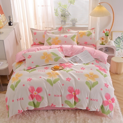 91家纺网 家纺一手货源 找家纺 （总）北部居 2025新款加厚印花单被套