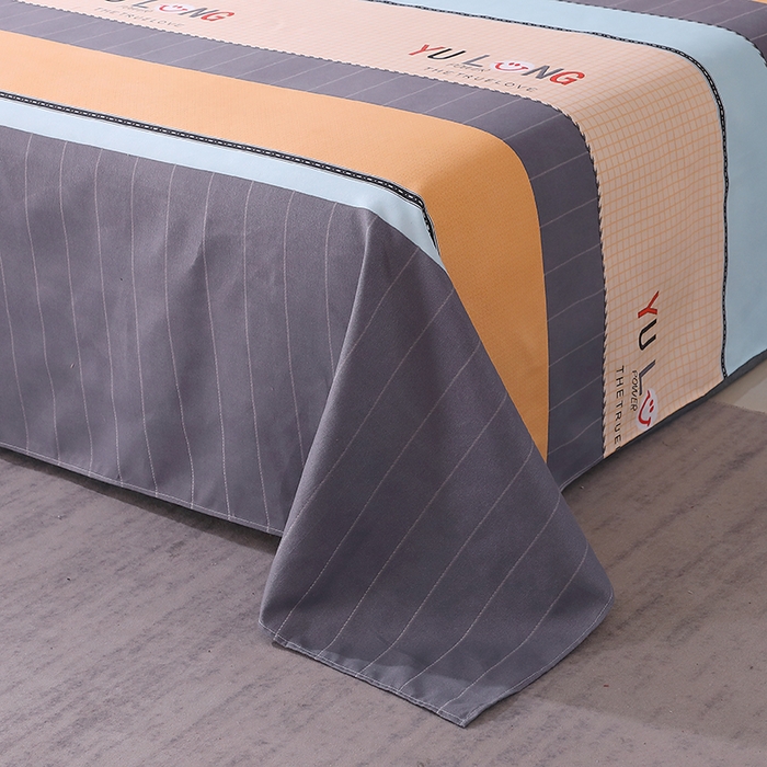 91家纺网 家纺一手货源 找家纺 北部居 2024新款加厚化纤单床单 孟菲斯