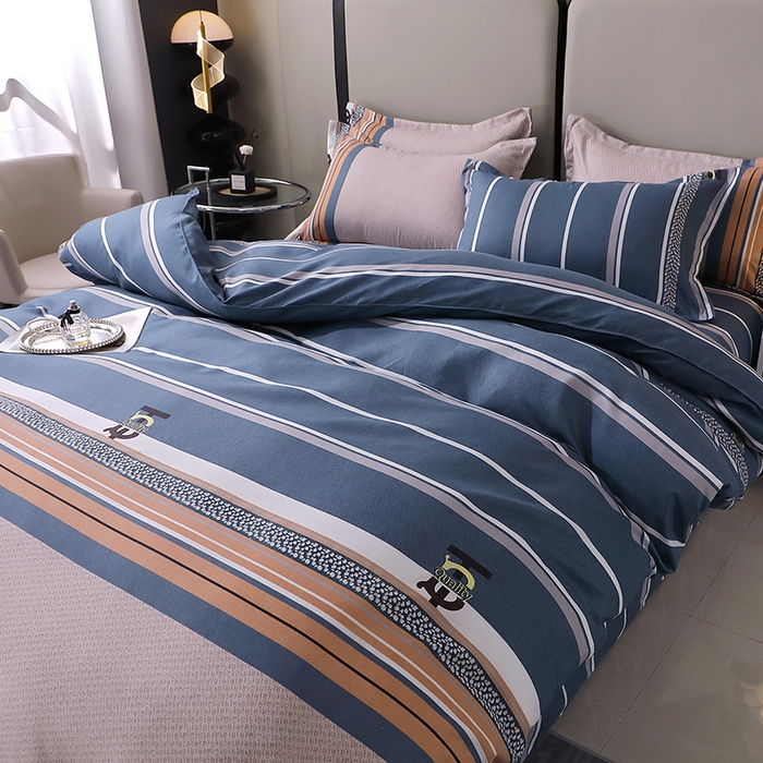 91家纺网 家纺一手货源 找家纺 北部居 2025新款加厚化纤单被套 航海家