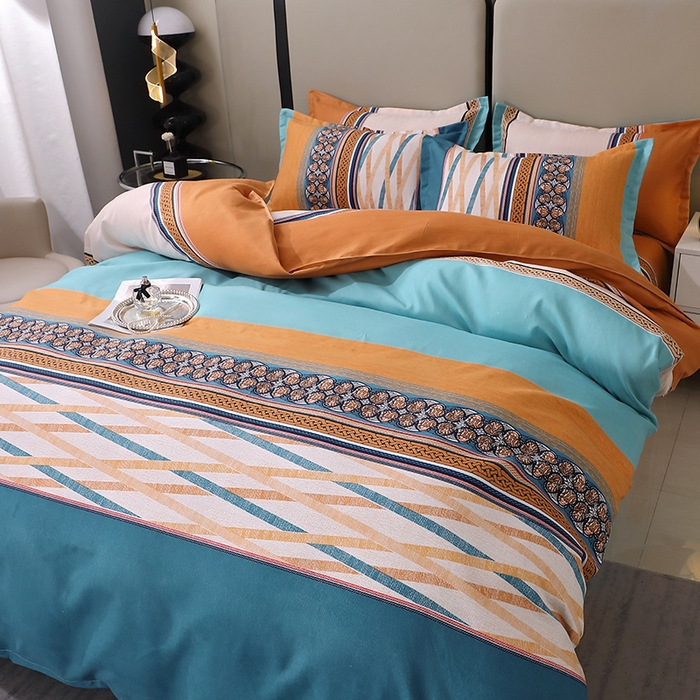 91家纺网 家纺一手货源 找家纺 北部居 2024新款加厚化纤单被套 莫吉托