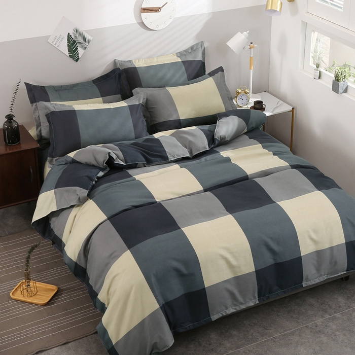 91家纺网 家纺一手货源 找家纺 北部居 2024新款加厚化纤单被套 自由国度