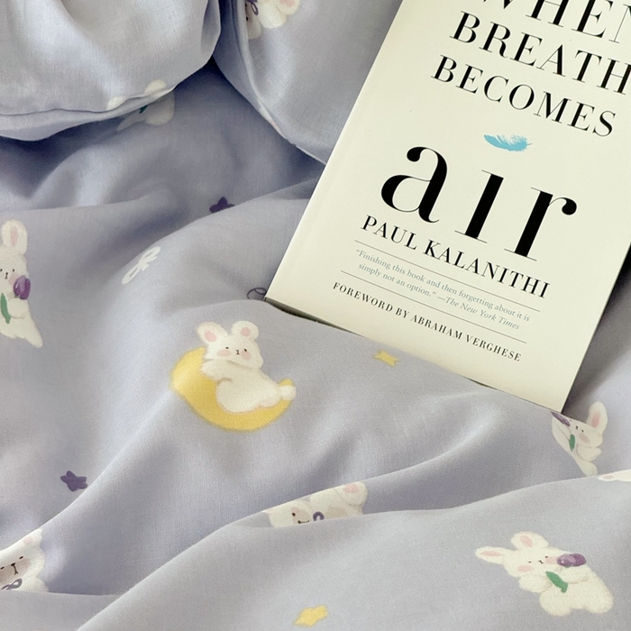 91家纺网 家纺一手货源 找家纺 安莱生活 2024新款高奢全棉新疆棉双层纱四件套 晚安熊