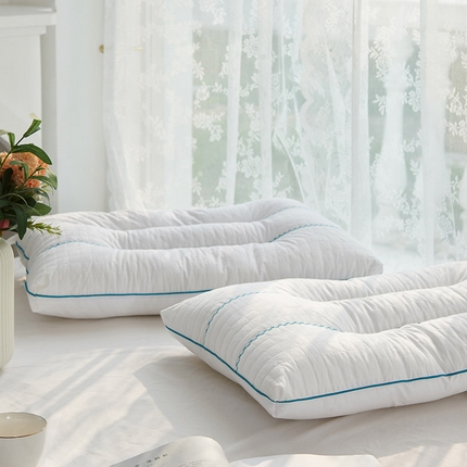 （总）梵希良品家纺 2024新款邂逅全棉定型枕立体羽丝绒枕头枕芯
