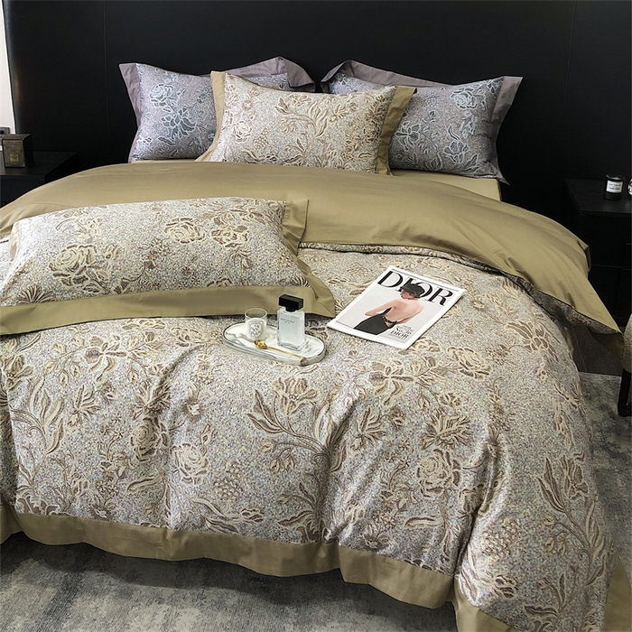 91家纺网 家纺一手货源 找家纺 鹿班家居 2024新款100支长绒棉系列——古堡印象 场景一（标准会员-20） 麦穗色