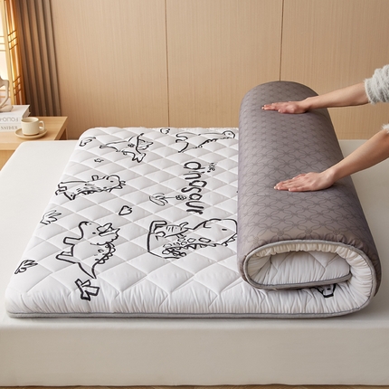 91家纺网 家纺一手货源 找家纺 （总）暖季 2025新款加厚磨毛防滑印花床垫直播供货