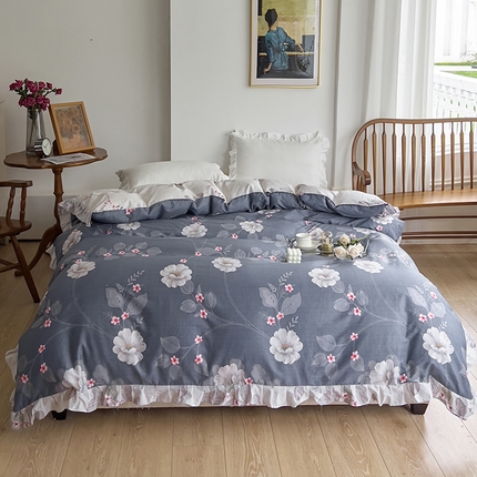 91家纺网 家纺一手货源 找家纺 （总）爱妮玖玖家纺 2023新款全棉40支集锦系列-花边被套汇总