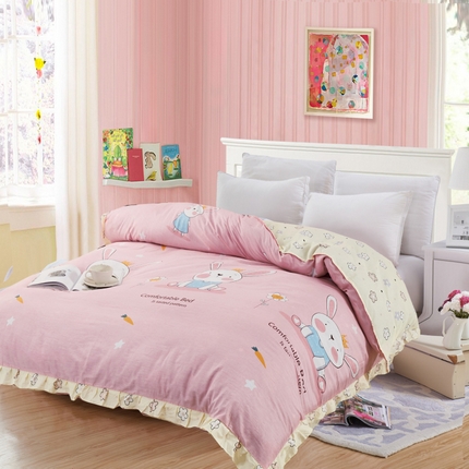 91家纺网 家纺一手货源 找家纺 （总）爱妮玖玖家纺 2023新款全棉40支集锦系列-花边被套汇总