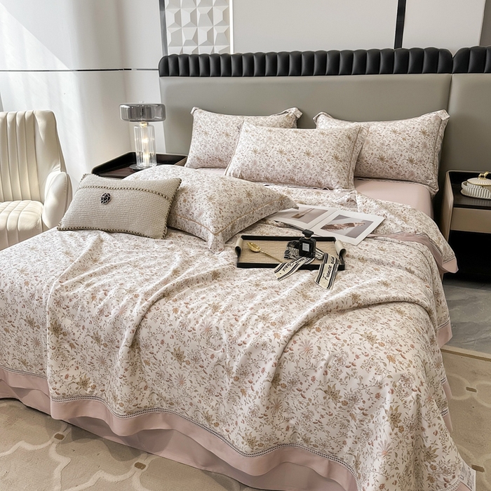 91家纺网 家纺一手货源 找家纺 娇逸家居 2024新款40天丝莫代尔镂空款夏凉被（第二批） 乐芙