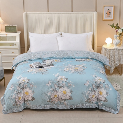 91家纺网 家纺一手货源 找家纺 （总）爱妮玖玖家纺 2023新款全棉40支集锦系列-花边被套汇总