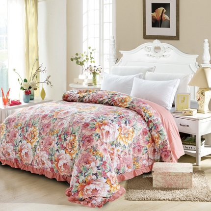 91家纺网 家纺一手货源 找家纺 （总）爱妮玖玖家纺 2023新款全棉40支集锦系列-花边被套汇总