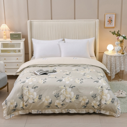 91家纺网 家纺一手货源 找家纺 （总）爱妮玖玖家纺 2023新款全棉40支集锦系列-花边被套汇总