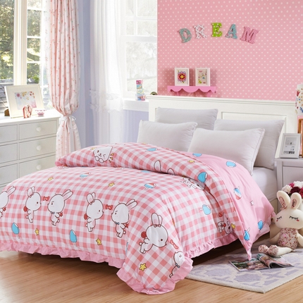 91家纺网 家纺一手货源 找家纺 （总）爱妮玖玖家纺 2023新款全棉40支集锦系列-花边被套汇总