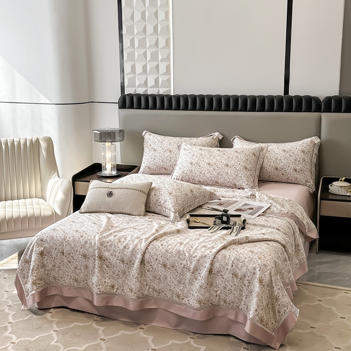 91家纺网 家纺一手货源 找家纺 娇逸家居 2024新款40天丝莫代尔镂空款夏凉被（第二批） 乐芙