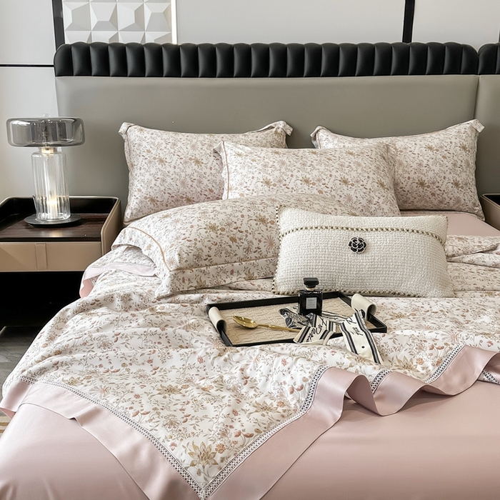 91家纺网 家纺一手货源 找家纺 娇逸家居 2024新款40天丝莫代尔镂空款夏凉被（第二批） 乐芙