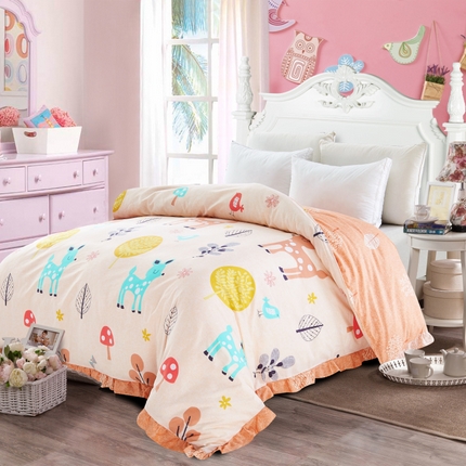 91家纺网 家纺一手货源 找家纺 （总）爱妮玖玖家纺 2023新款全棉40支集锦系列-花边被套汇总