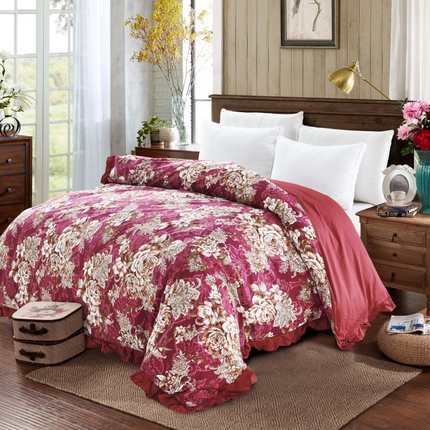 91家纺网 家纺一手货源 找家纺 （总）爱妮玖玖家纺 2023新款全棉40支集锦系列-花边被套汇总