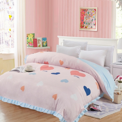 91家纺网 家纺一手货源 找家纺 （总）爱妮玖玖家纺 2023新款全棉40支集锦系列-花边被套汇总