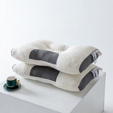 （总）亦帆枕芯 2024新款针织棉SPA按摩枕水立方星级品质枕