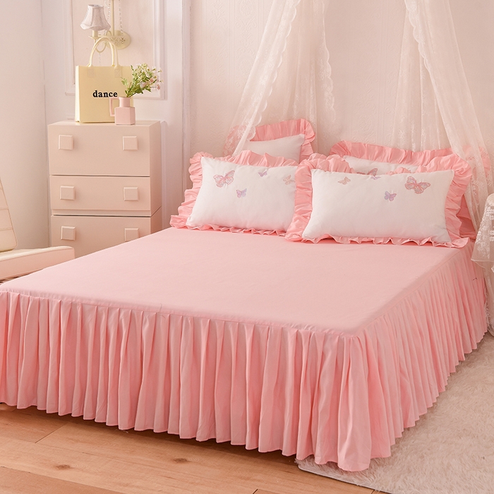 91家纺网 家纺一手货源 找家纺 欧冠家纺 2024四季款云锦棉刺绣绣花四件套-羽蝶 羽蝶-白玉