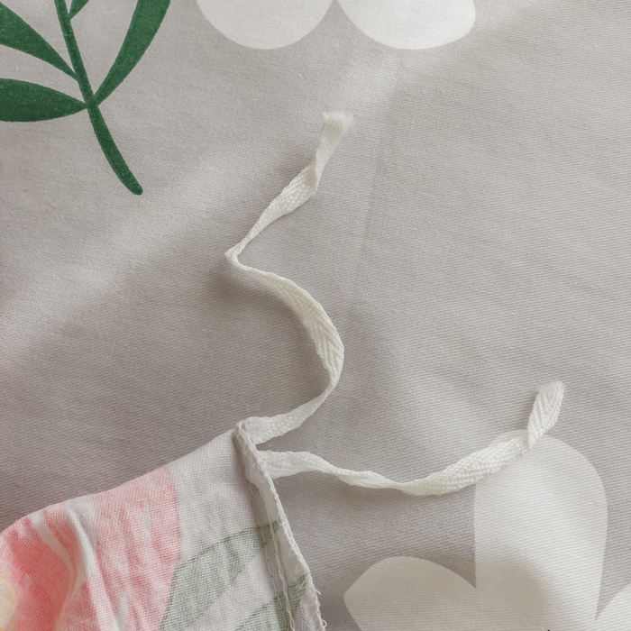 91家纺网 家纺一手货源 找家纺 棉乐町家居 2025新款纯棉斜纹13070印花被套 百花绽放